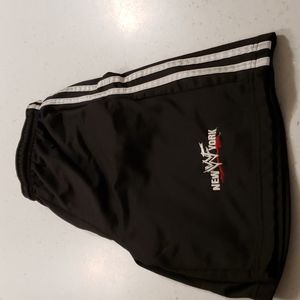 WWF - WWE Jersey Athletic Shorts from WWF New York large?
